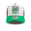 New Era Rick And Morty Teleport Slime White A-Frame Trucker Sapka - Image 5