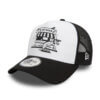 New Era Hot Dog Graphic Black A-Frame Trucker Sapka