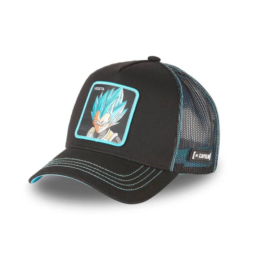 Capslab x Dragon Ball Super Blue Vegeta Trucker