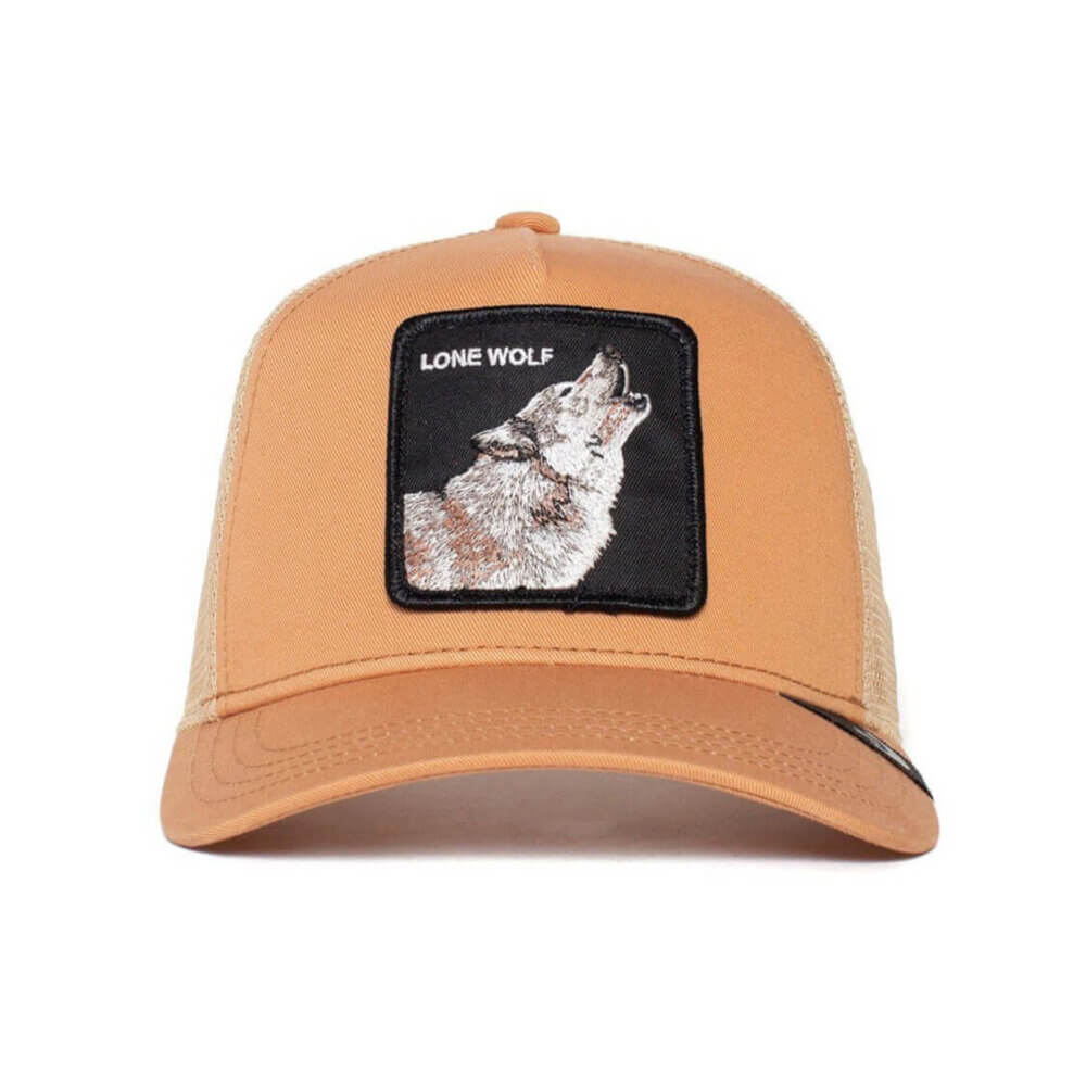 Goorin Brothers Animal Farm Lone Wolf Mauve Trucker - Image 2