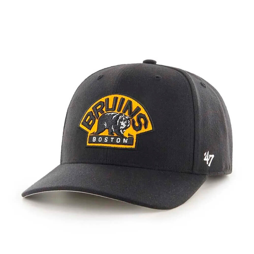 '47 Brand NHL Boston Bruins Black Snapback