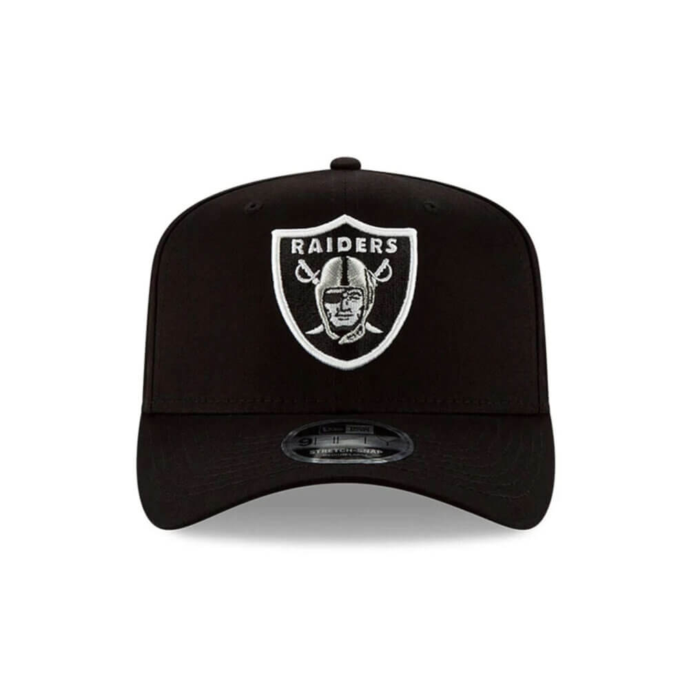 New Era 9FIFTY Las Vegas Raiders Black Stretch Snap - Image 2