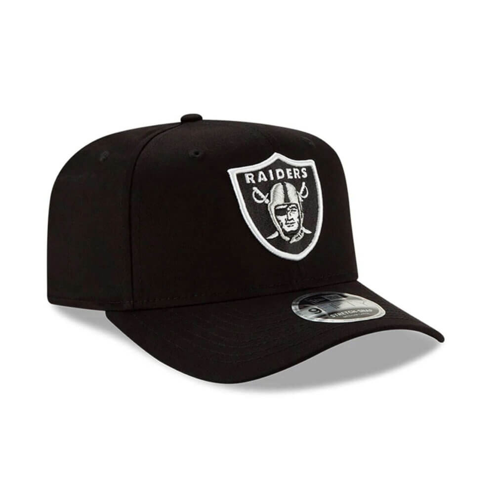 New Era 9FIFTY Las Vegas Raiders Black Stretch Snap - Image 3