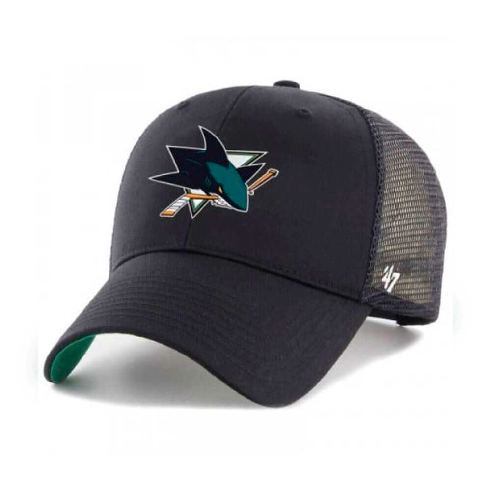 '47 Brand SAN JOSE SHARKS BLACK MESH SNAPBACK