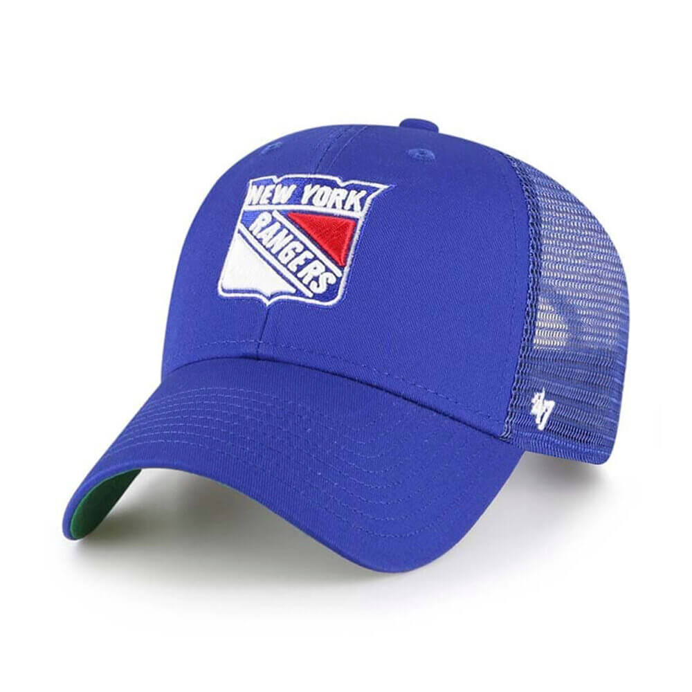 '47 Brand NEW YORK RANGERS ROYAL BRANSON MESH SNAPBACK