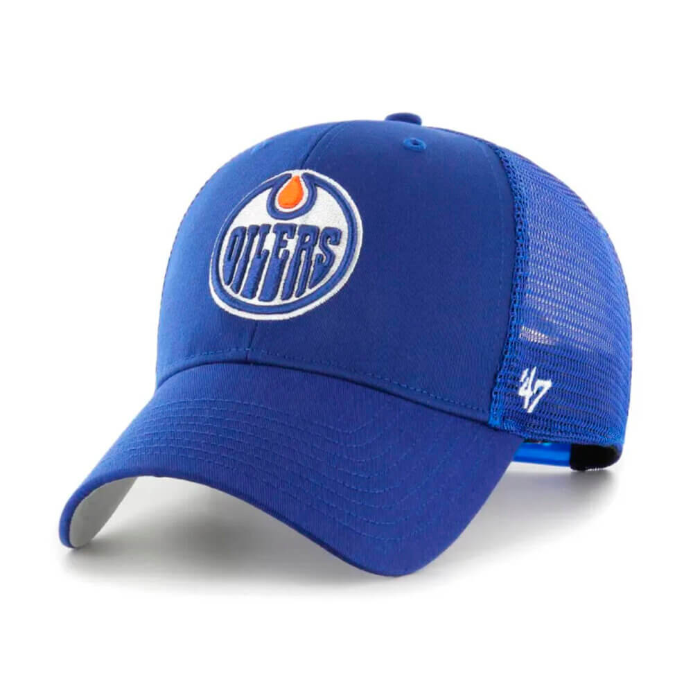 '47 Brand EDMONTON OILERS ROYAL BRANSON MESH SNAPBACK