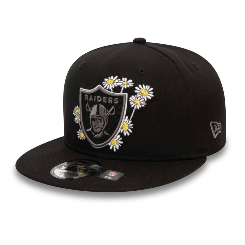 New Era 9FIFTY Las Vegas Raiders Flower Black Snapback