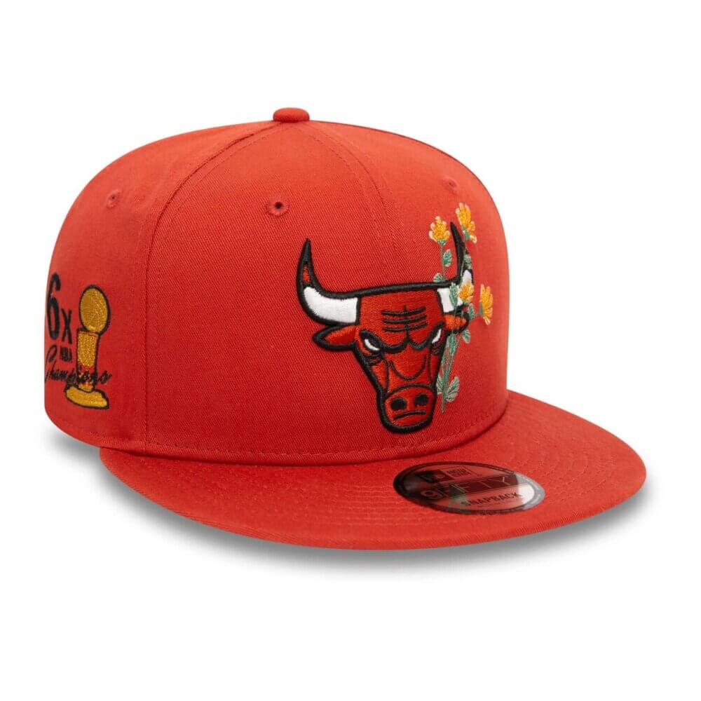 New Era Chicago Bulls Seasonal Flower 9FIFTY Snapback Sapka - Image 3