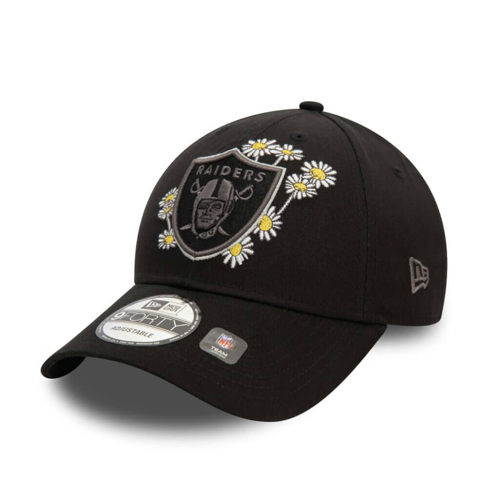 New Era 9FORTY Las Vegas Raiders Flower Icon Black Sapka