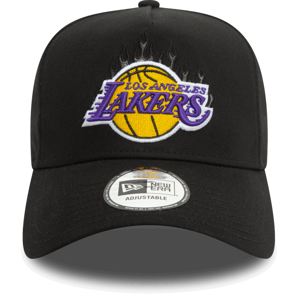 New Era 9FORTY Adjustable LA Lakers Flame Snapback - Image 2