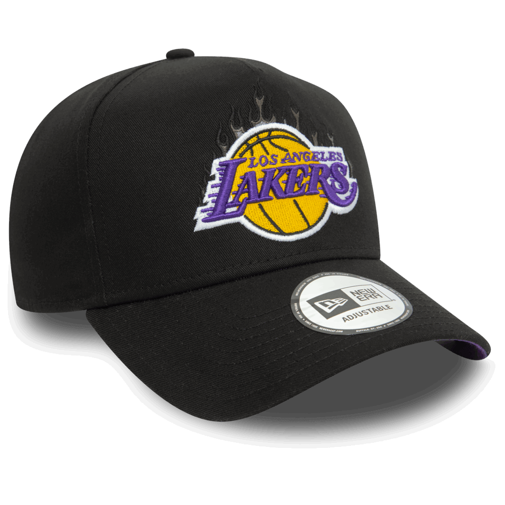 New Era 9FORTY Adjustable LA Lakers Flame Snapback - Image 3