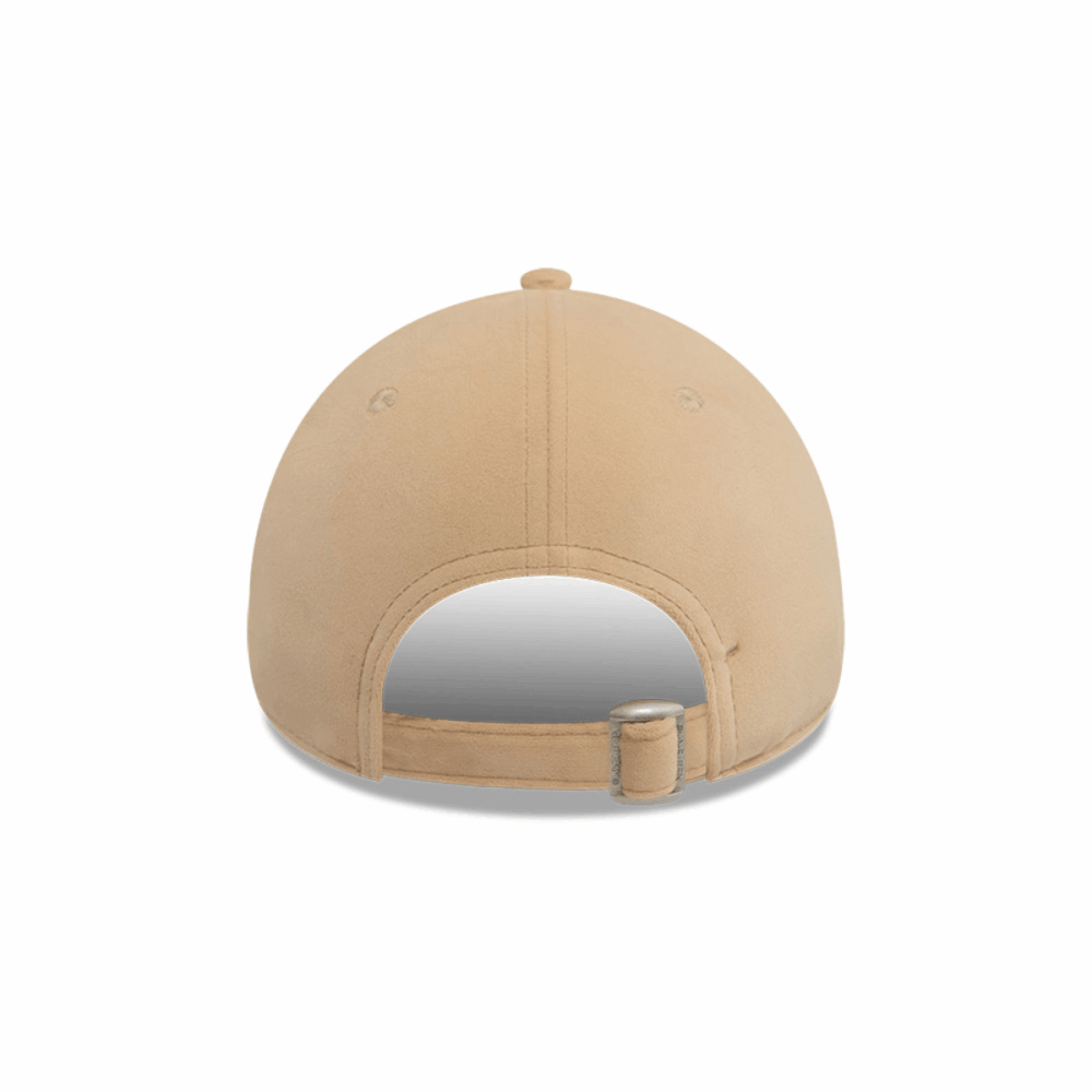 New Era LA Dodgers Velour Diamante 9FORTY Beige Stapback - Image 3