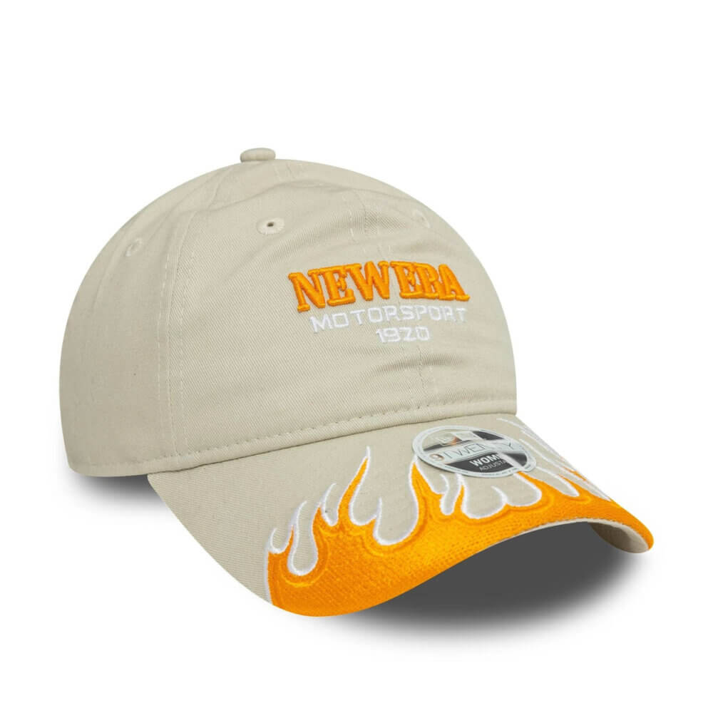 New Era  Flame Visor 9Twenty Cream Snapback - Image 3