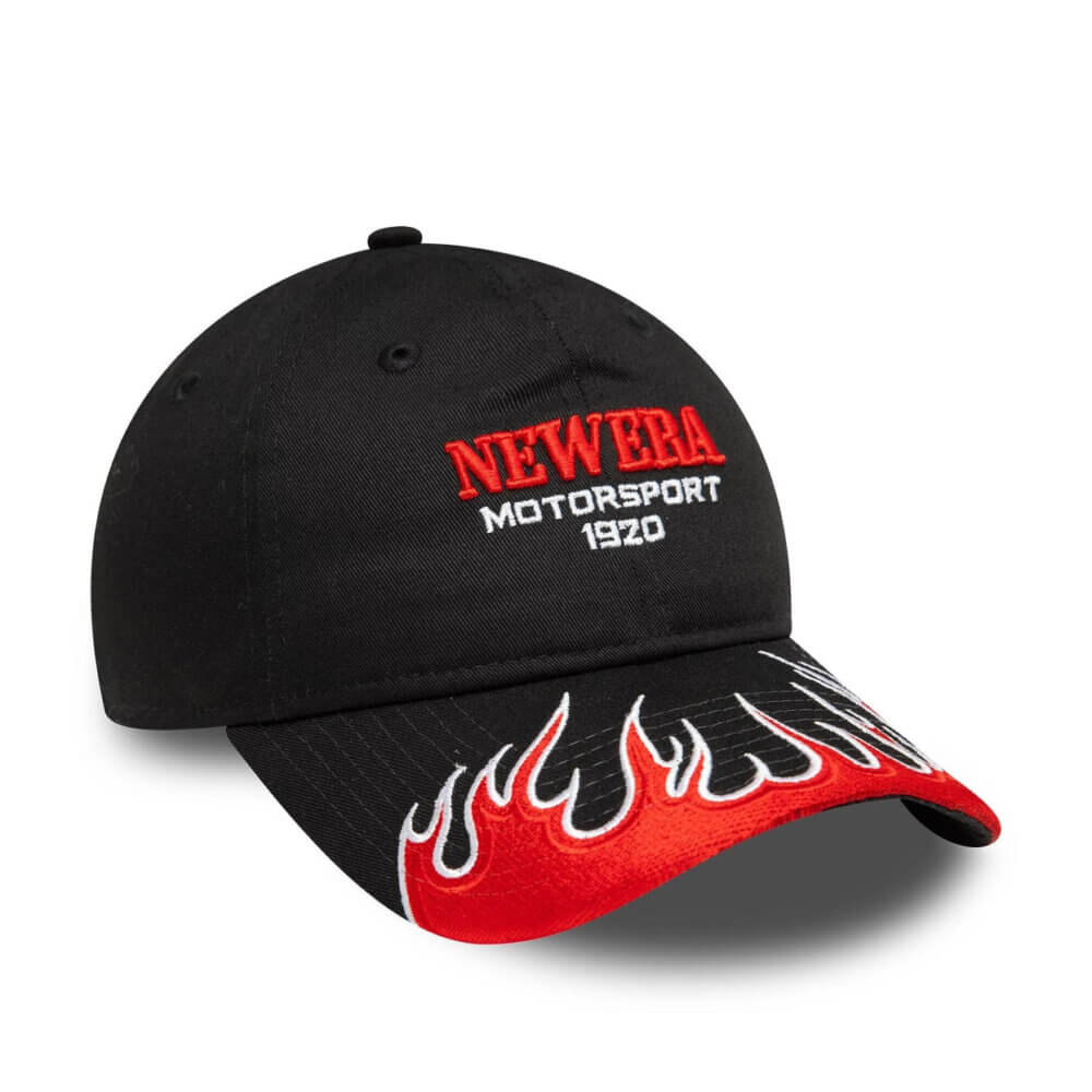 New Era  Flame Visor 9Twenty Black Snapback - Image 2