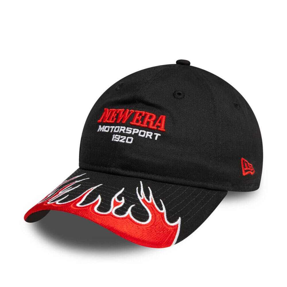 New Era  Flame Visor 9Twenty Black Snapback