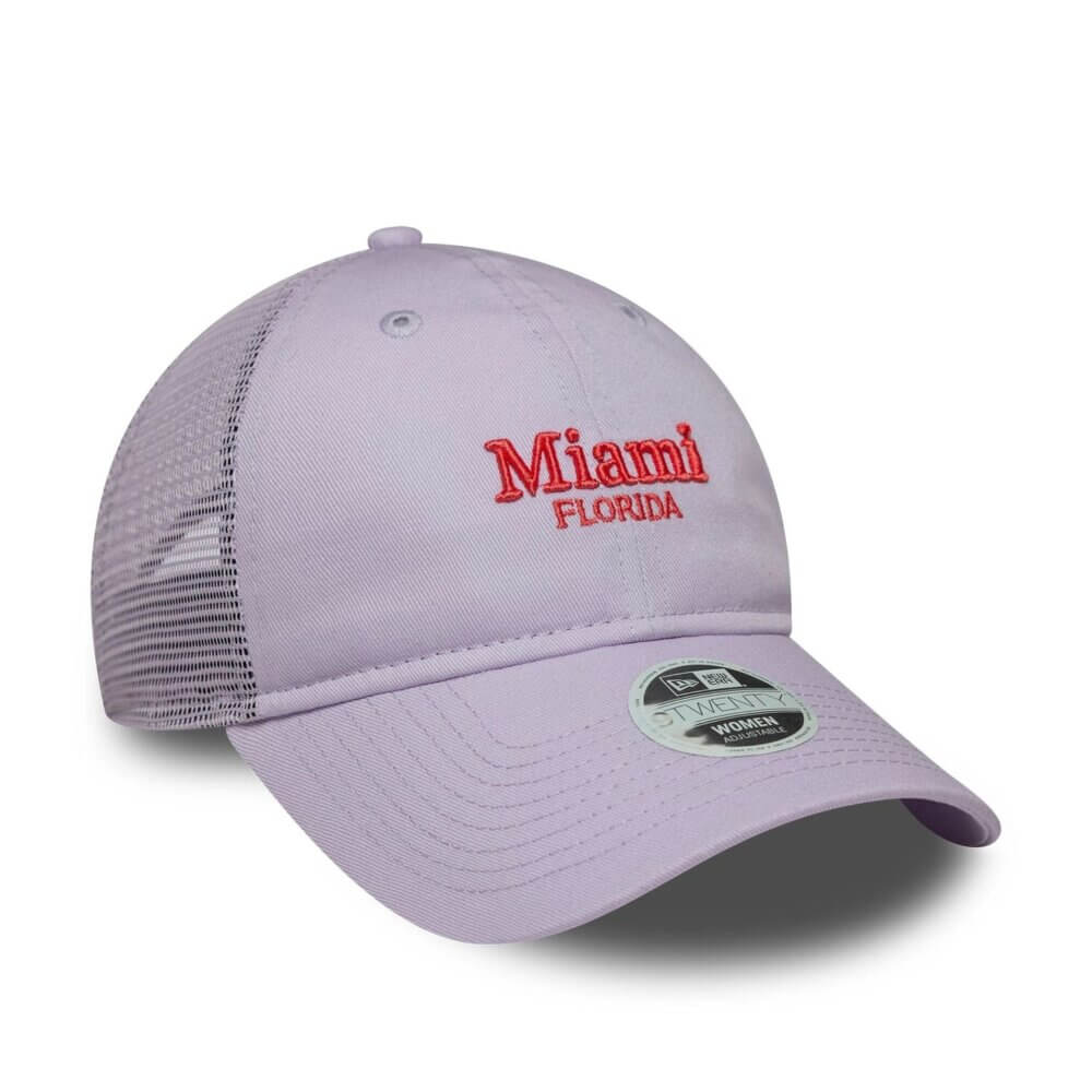 New Era Womens Miami 9Twenty Trucker Cap - Image 3