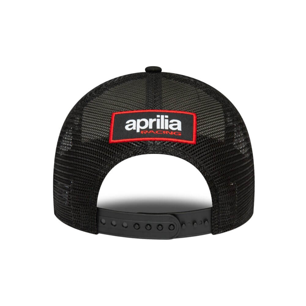 New Era Adjustable Aprilia A-Frame Black Trucker - Image 3