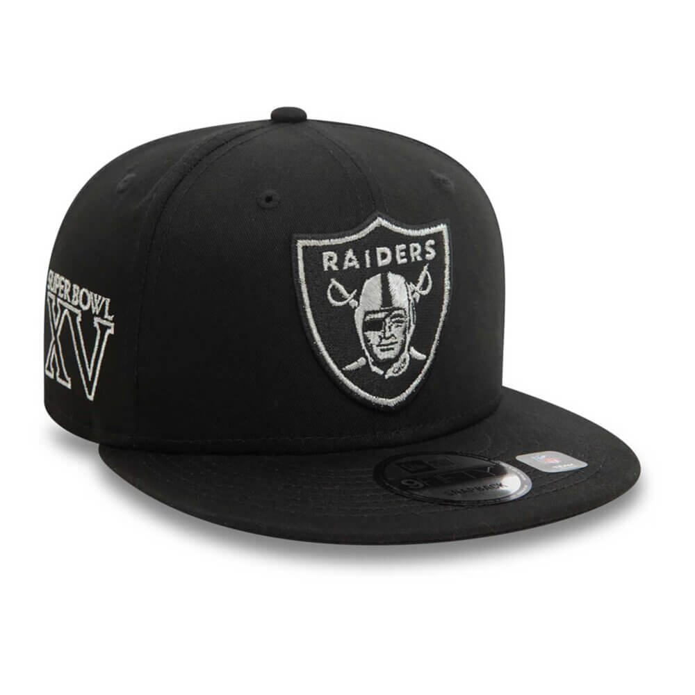 New Era 9Fifty Las Vegas Raiders Metallic Outline Black Snapback - Image 5