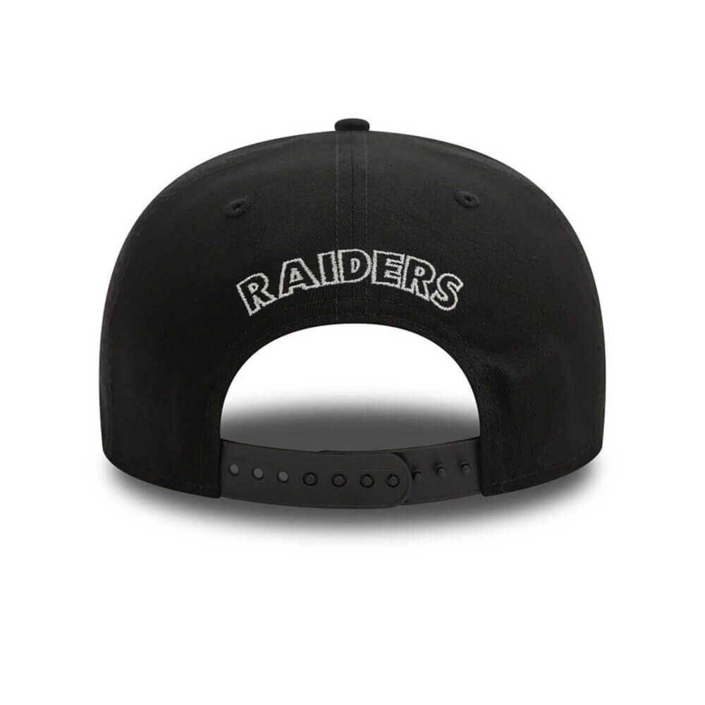 New Era 9Fifty Las Vegas Raiders Metallic Outline Black Snapback - Image 3