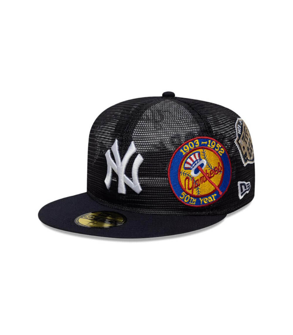 New Era New York Yankees AOP Mesh 59FIFTY Fitted Cap