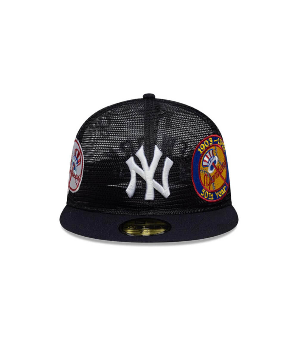New Era New York Yankees AOP Mesh 59FIFTY Fitted Cap - Image 3