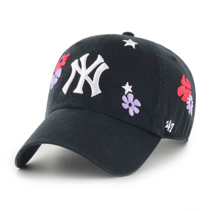 '47 Brand MLB New York Yankees Flowers Black Snapback