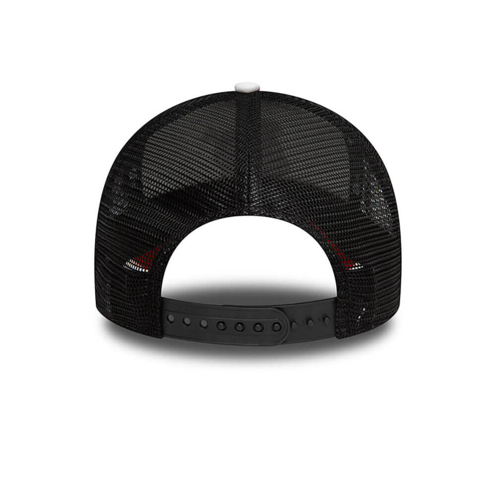 New Era Adjustable Womens Rhinestone Red A-Frame Trucker - Image 5