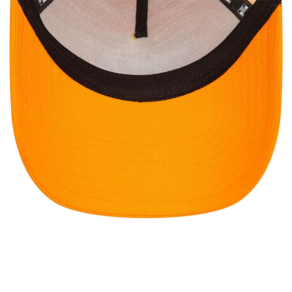 New Era Adjustable New York Yankees Orange A-Frame Trucker - Image 3