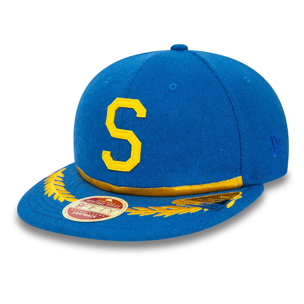 New Era 9Fifty Seattle Pilots Heritage Series Blue Strap back