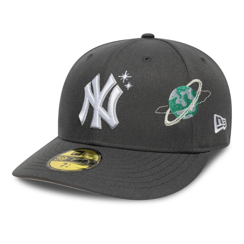 New Era 59FIFTY MLB New York Yankees Planet Icon Charcoal Fitted Sapka