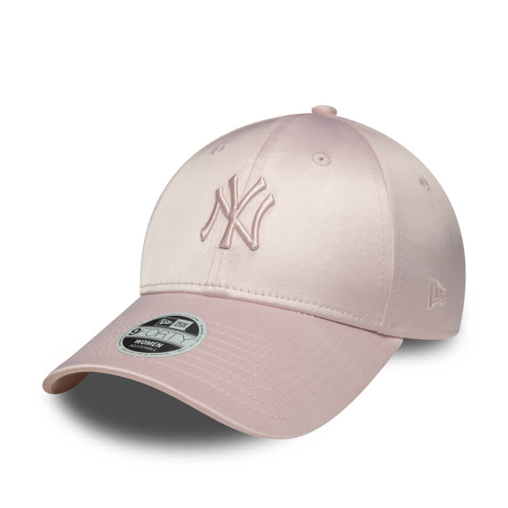 New Era 9forty MLB WMNS New York Yankees Satin Pink Sapka