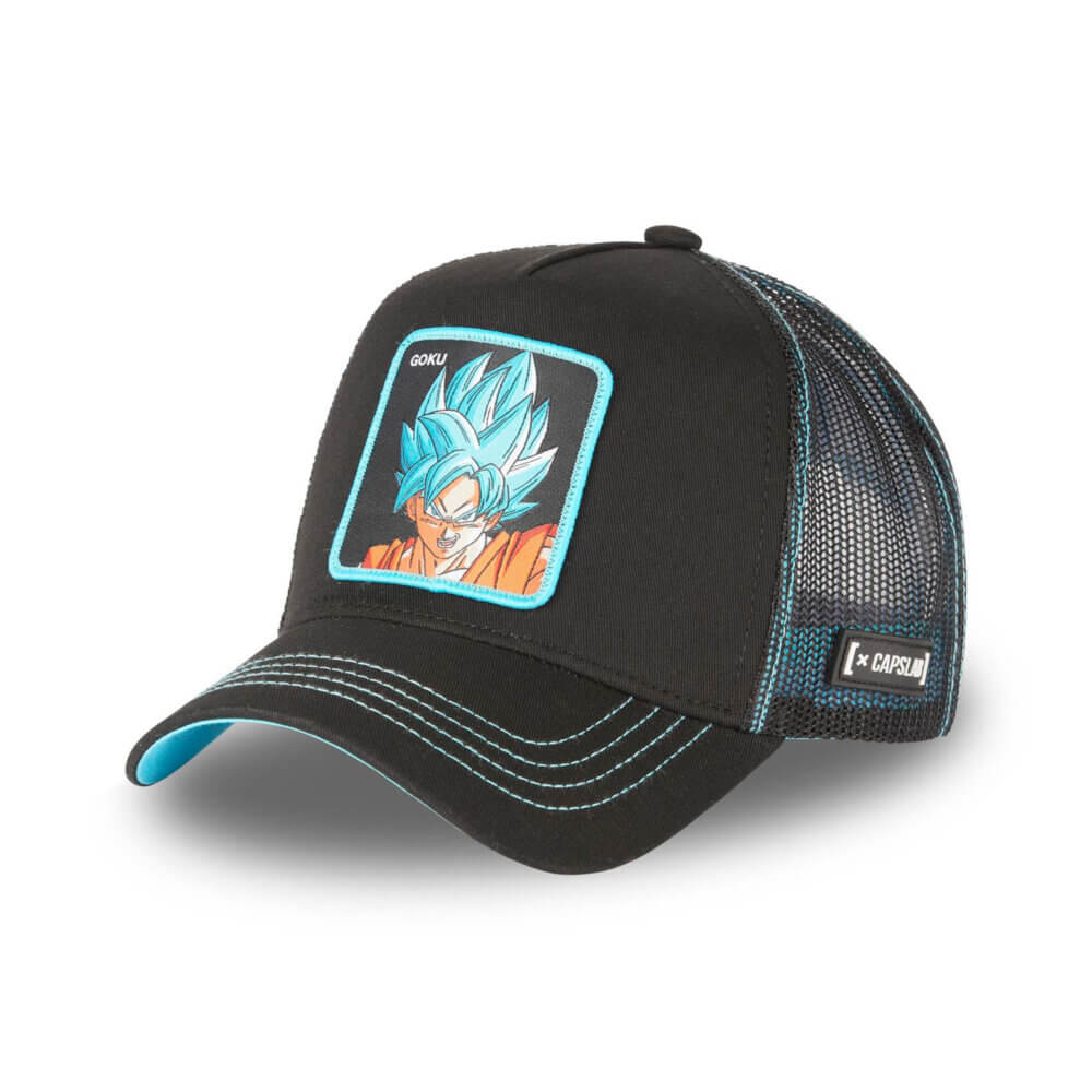 Capslab x Dragon Ball Z Goku Blue Trucker Sapka