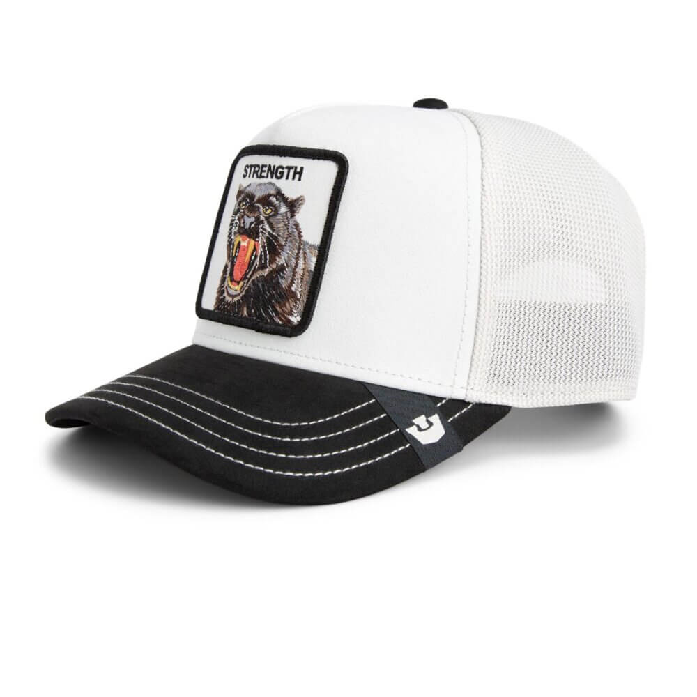Goorin Bros Panther Strength Fehér Trucker Sapka