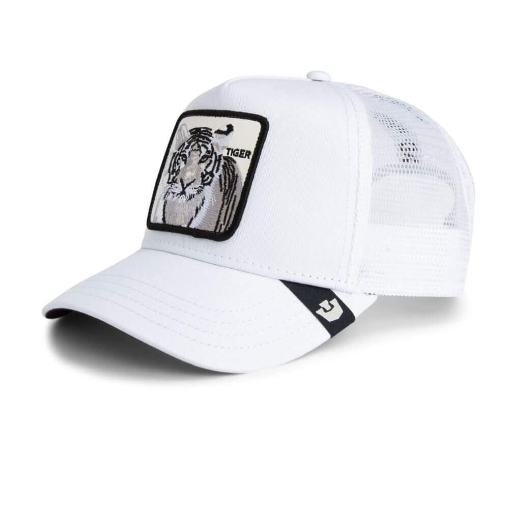 Goorin Bros The White Tiger Fehér Trucker Sapka