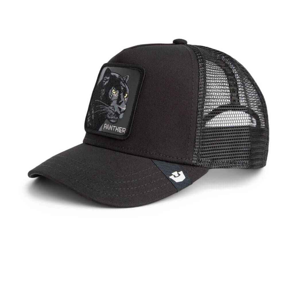 Goorin Bros Black Panther Fekete Trucker Sapka