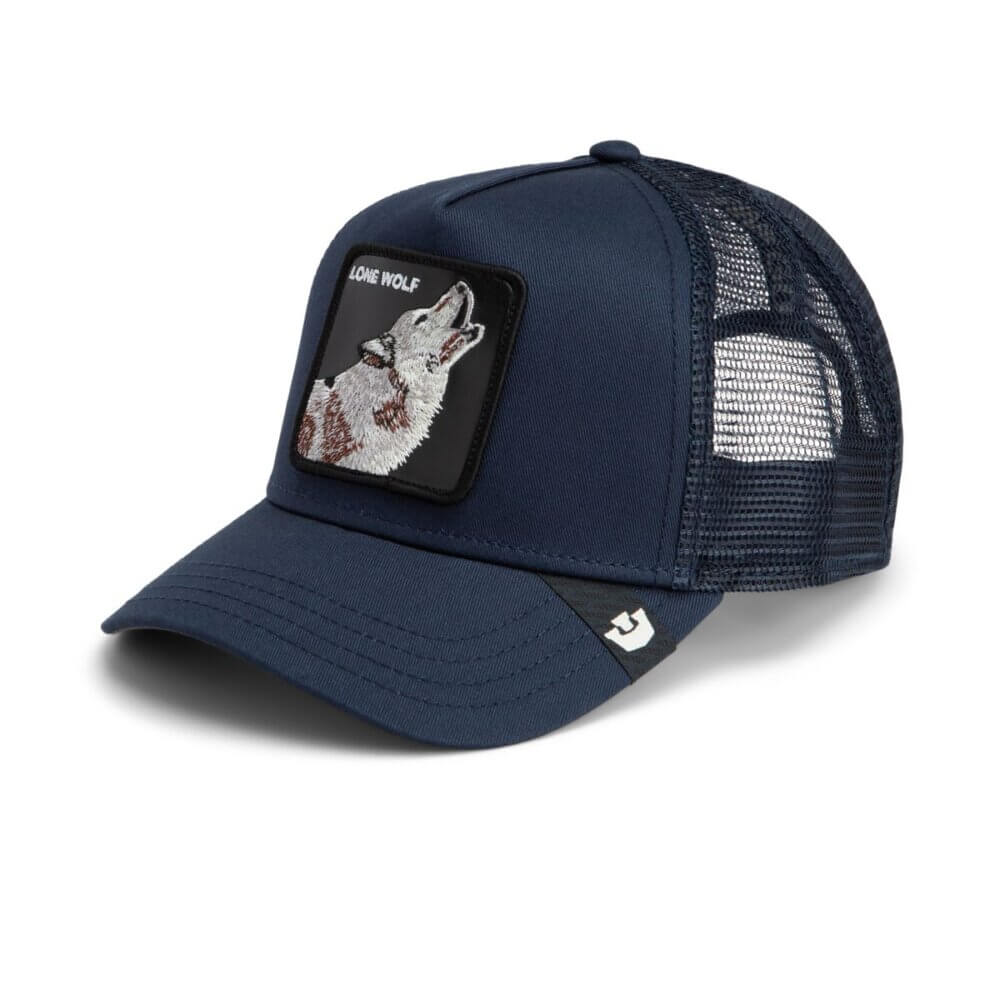 Goorin Bros Lone Wolf Sötétkék Trucker Sapka