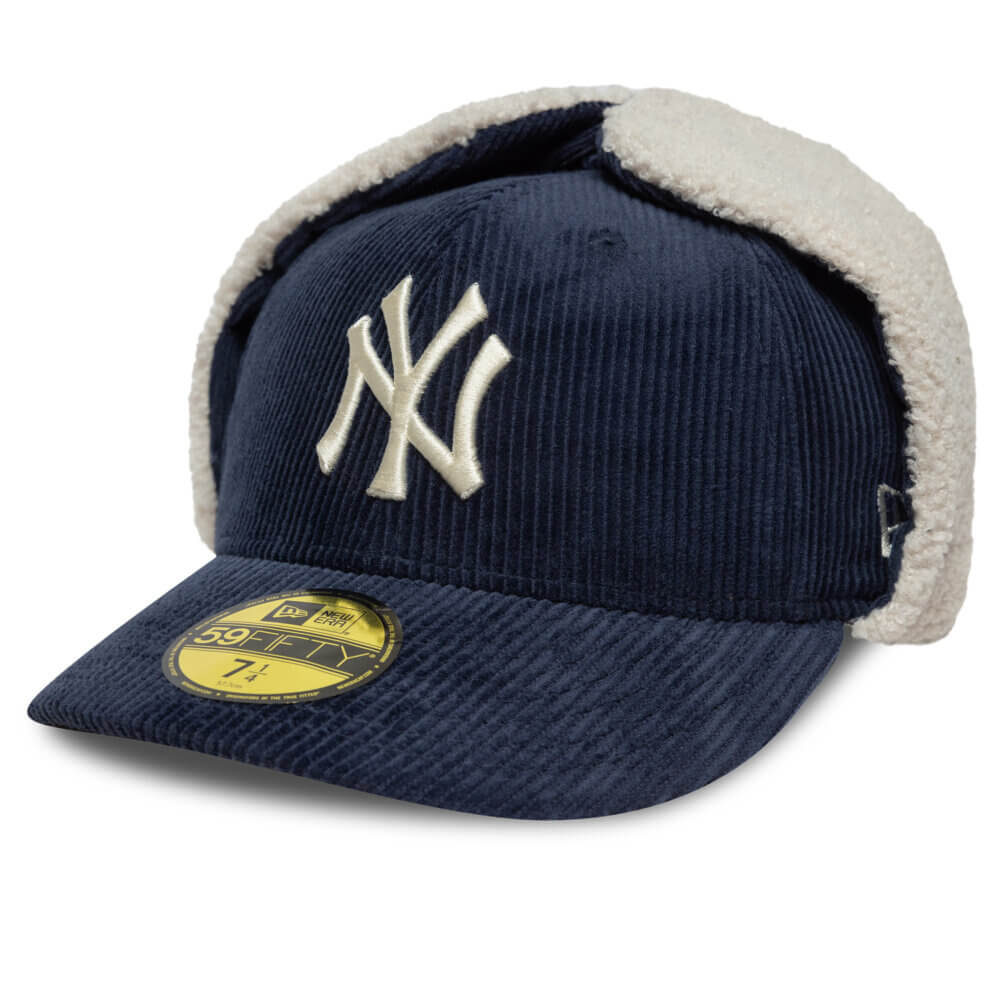 New Era 59FIFTY MLB New York Yankees Cord Navy Dogear Fitted Sapka